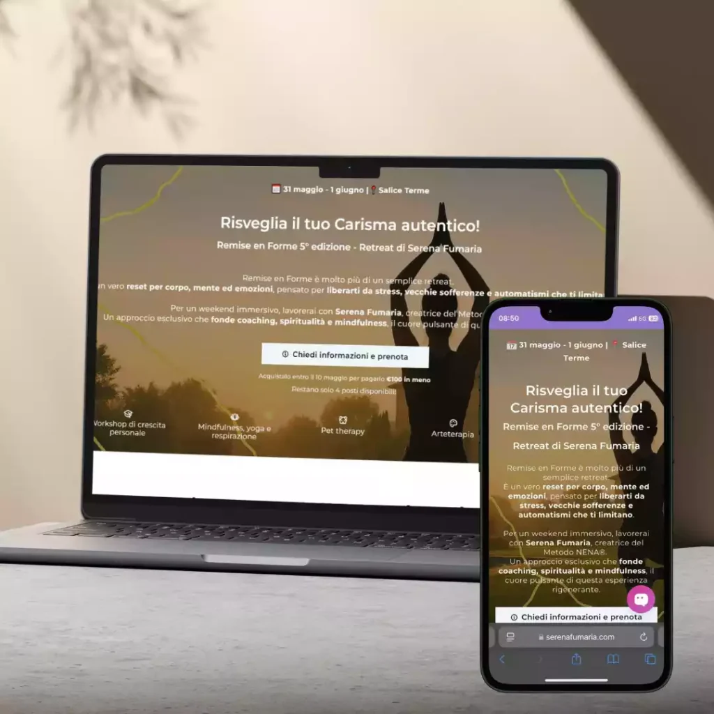 Landing Page Remise en Forme