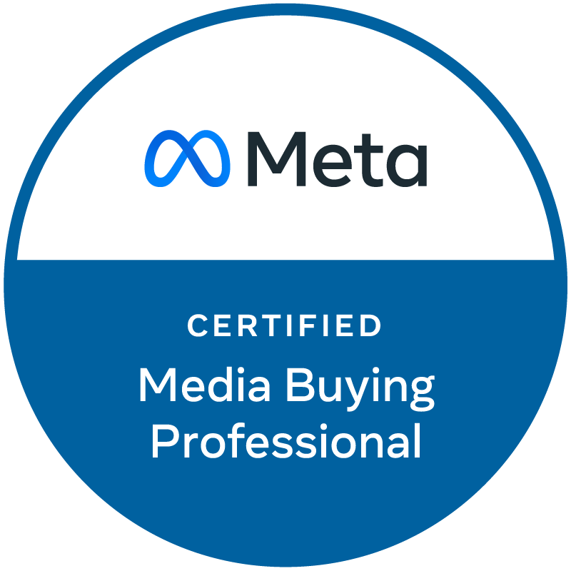 Certificazione di Meta Media Buying Professional - certificazione ufficiale di Meta